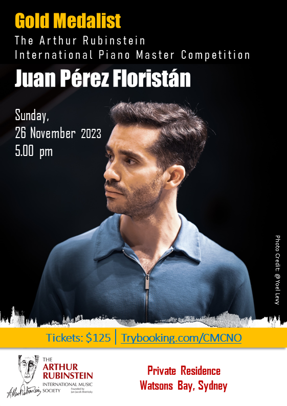 Arthur Rubinstein Competition 2021 Winner: Juan Pérez Floristán, Young  Artists Showcase